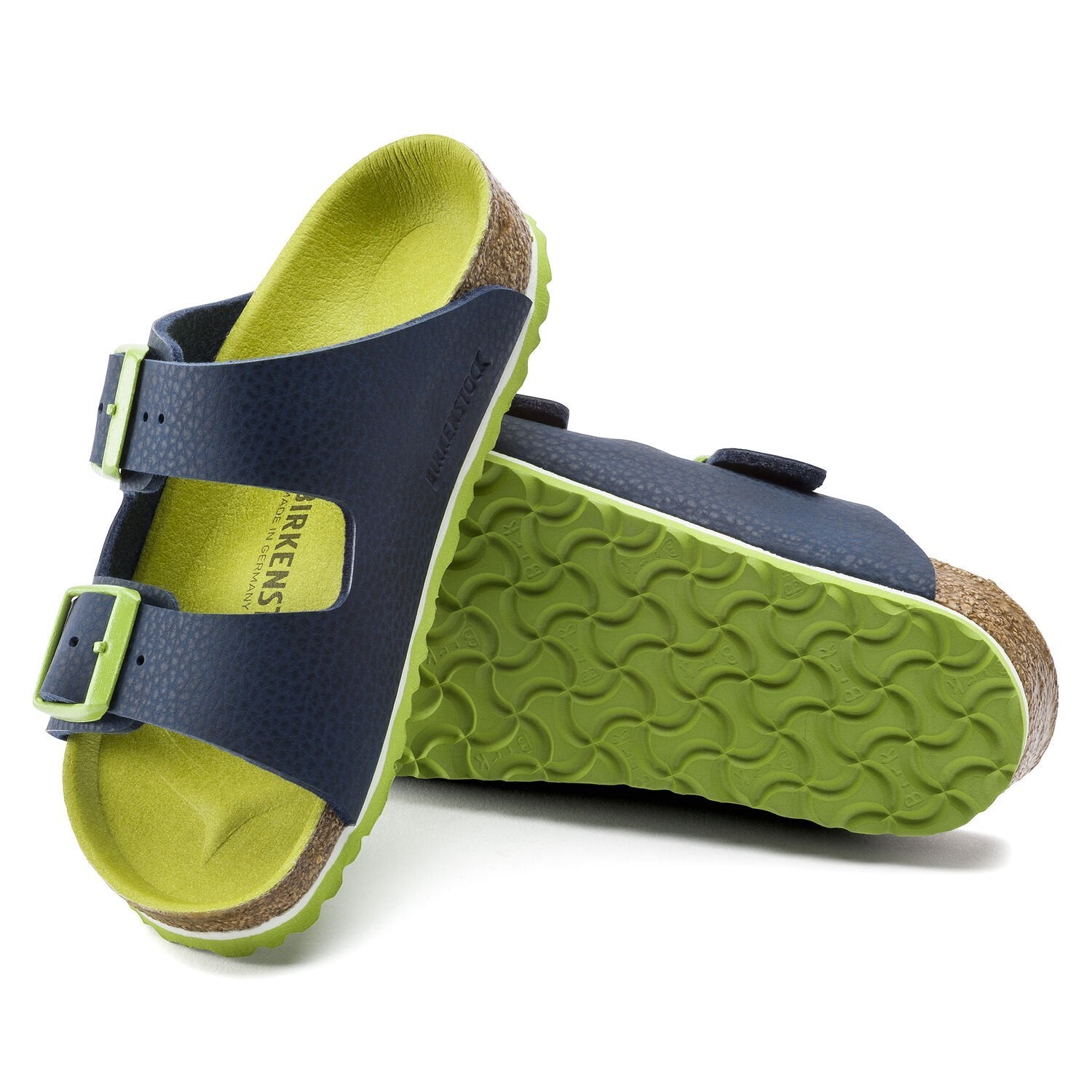 Birkenstock KIDS Arizona Desert Soil Vibrant Blue The Shoe