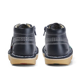 Kickers Kick Hi Infant Unisex Leather Boot | Dark Navy