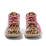 Kickers Kick Hi Infant Leopard Patent Leather Boot