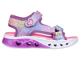 Flutter Heart Sandal | 302967L | Lavender