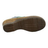 Catalonia 64 Slip On Mule | Dark Blue Multi