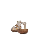 Metallic Flat Sandal 62850-90 | Metallic Rose