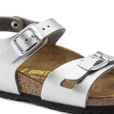 Birkenstock KIDS | Rio | Metallic Silver