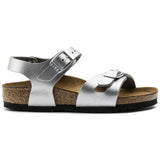 Birkenstock KIDS | Rio | Metallic Silver