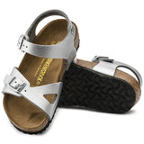 Birkenstock KIDS | Rio | Metallic Silver