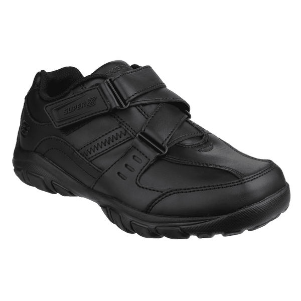 Grambler Zeem School Shoe 96314L Black The Shoe Room Herne Bay