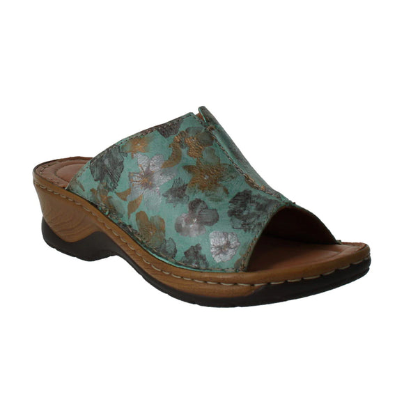 Catalonia 58 Slip On Mule | Mint Multi