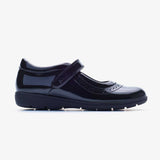 Vega Patent Girls Fitted Mary Jane School Shoe