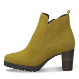 Heeled Ankle Boot | 25085 | Mustard