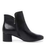 Vegan Low Heel Ankle Boot | 25382 | Black