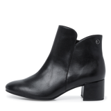 Vegan Low Heel Ankle Boot | 25382 | Black
