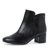 Vegan Low Heel Ankle Boot | 25382 | Black