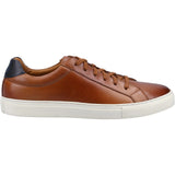 Colton Cupsole Leather Trainer | Tan