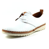 Swift Leather Lace Up Shoe | White