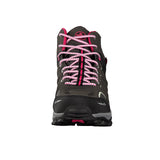 Lace Up Walking Boot | X8820-01 | Black/Pink